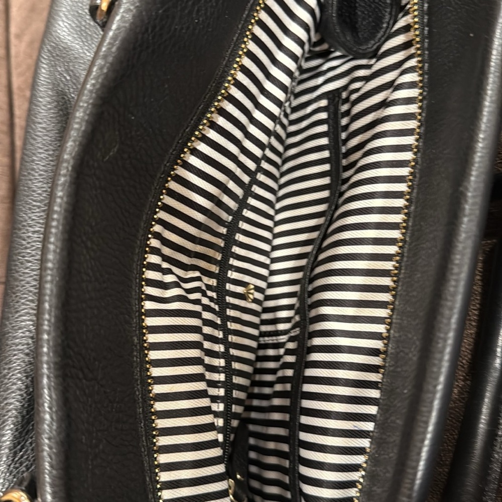 Kate Spade Black Leather Satchel - Picture 6 of 8